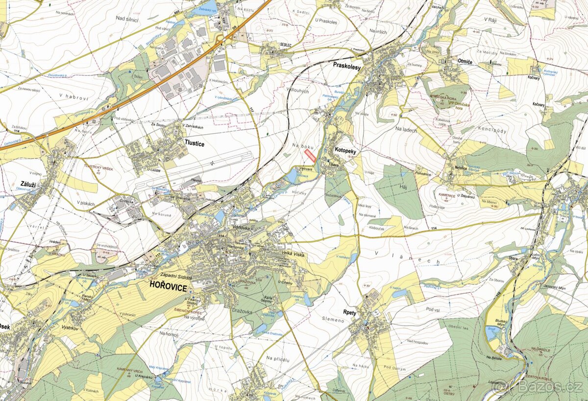 Zemědělská půda, prodej, Kotopeky, Beroun - 2