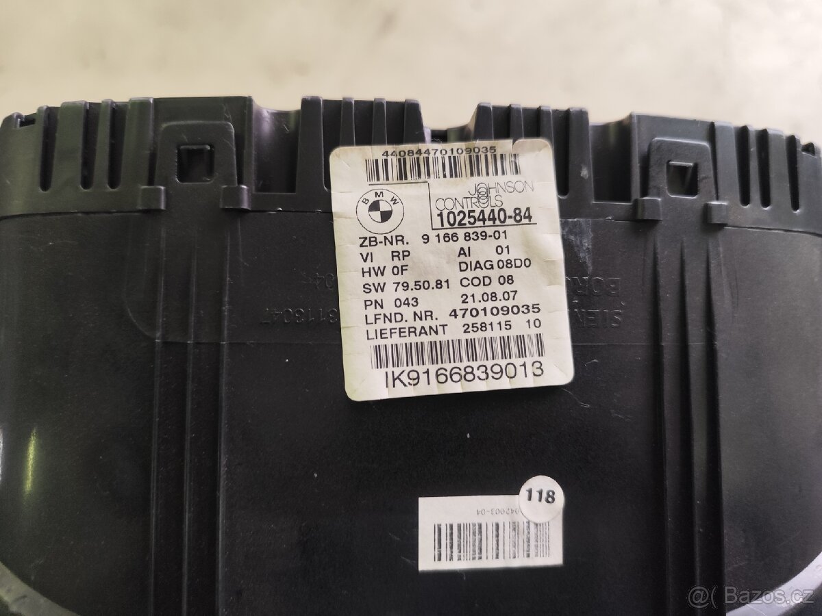 Budíky Bmw 3 E90/E91/E92 - 2