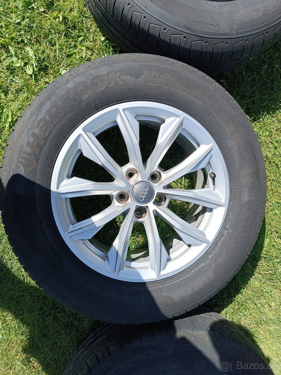 Audi alu kola+ letní pneu - 2