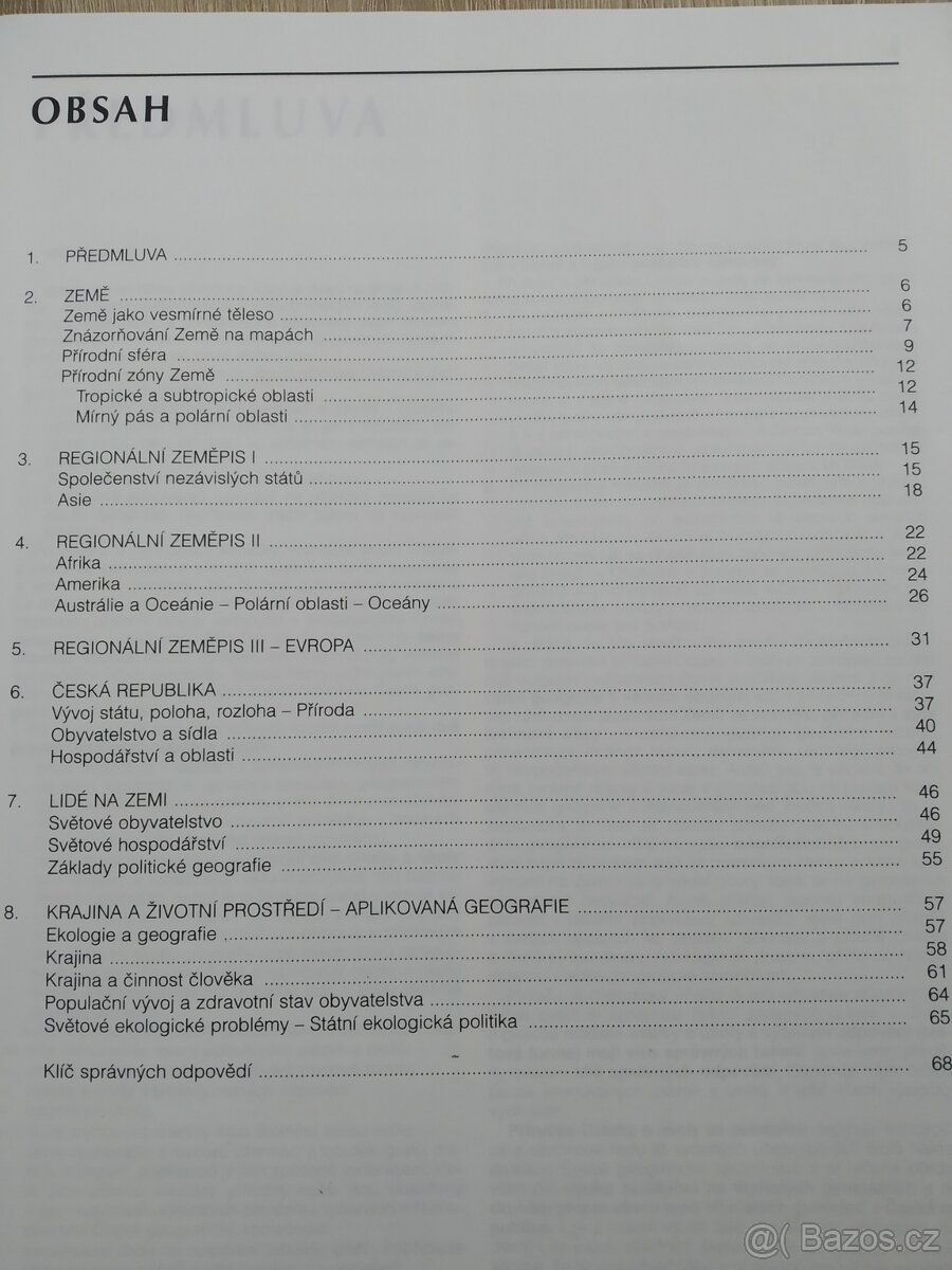 Otázky a úkoly ze zeměpisu - 2