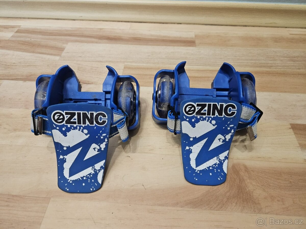 Zinc Street Gliders - kolečka na boty modré - 2