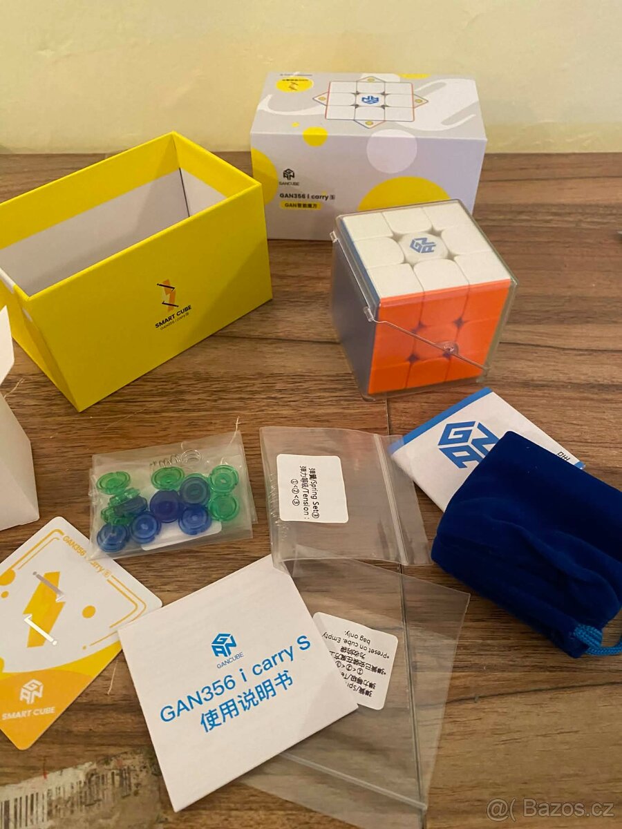 Chytrá magnetická kostka 3×3×3 GAN 356i Carry S - 2