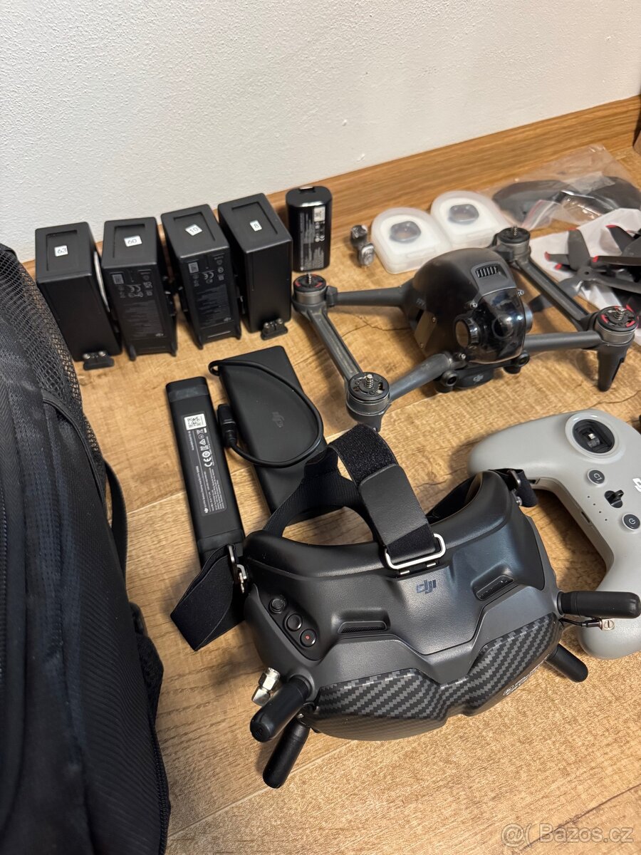 DJI FPV MEGA SET – 4 baterií, Goggles V2, controller 2 - 2