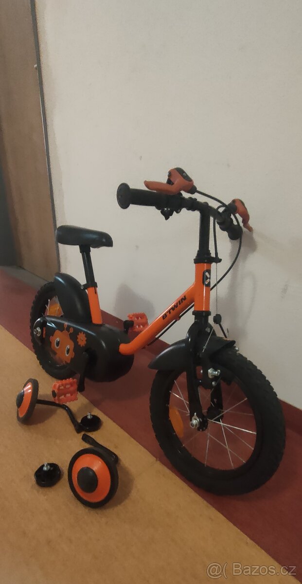 Prodám dětské kolo b twin 14,top stav - 2