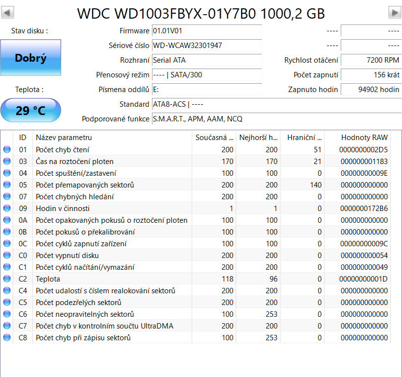 1TB 3,5" HDD WD RE4 WD1003FBYX-01Y7B0 - 2