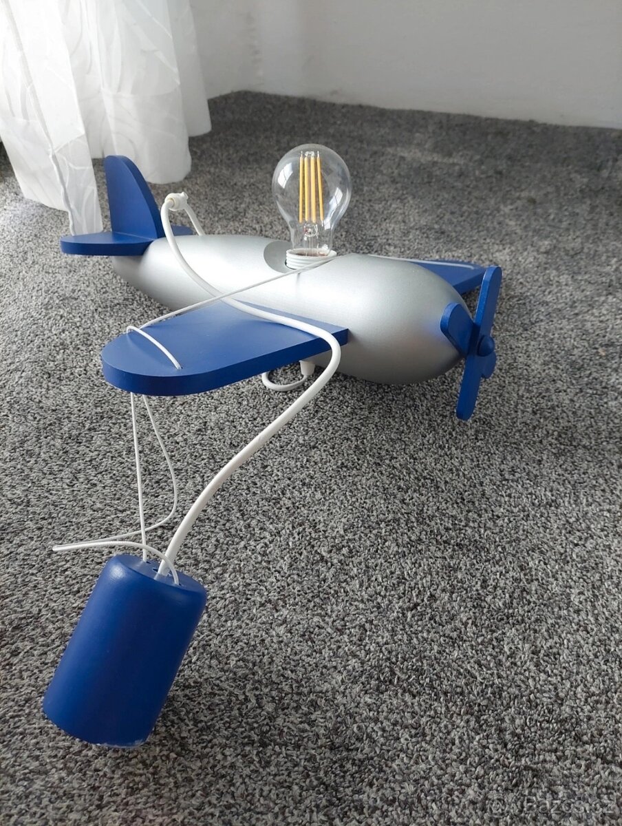 Dětský lustr letadlo - 2