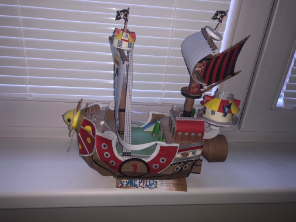 Thousand Sunny One Piece papercraft - 2