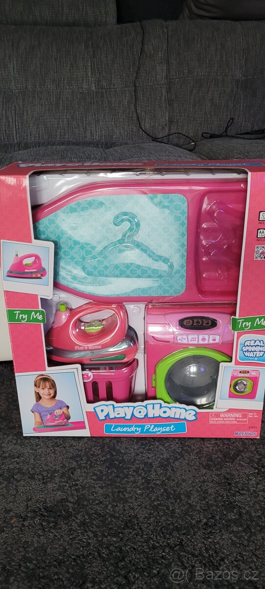 Dětský set na praní Playhome prádelna - 2
