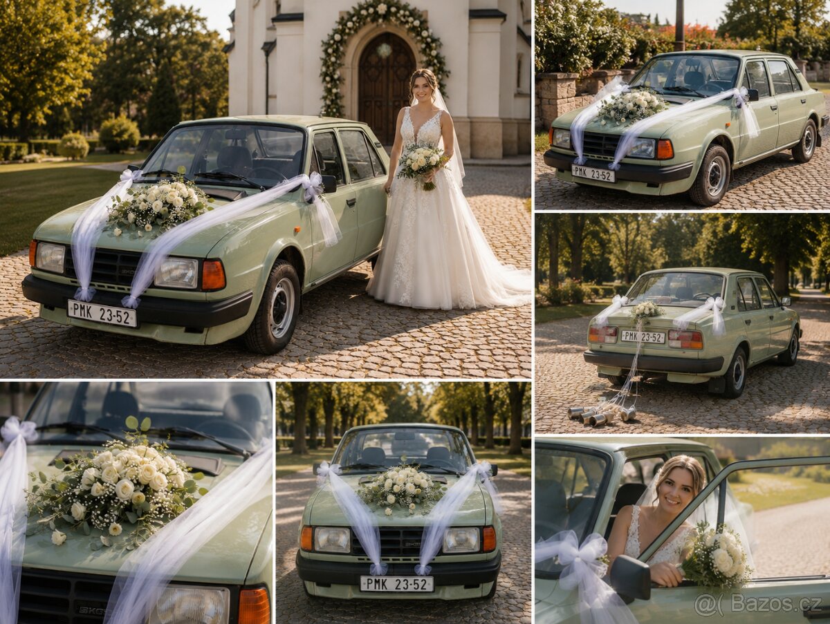 Škoda 125l na svatbu - 2