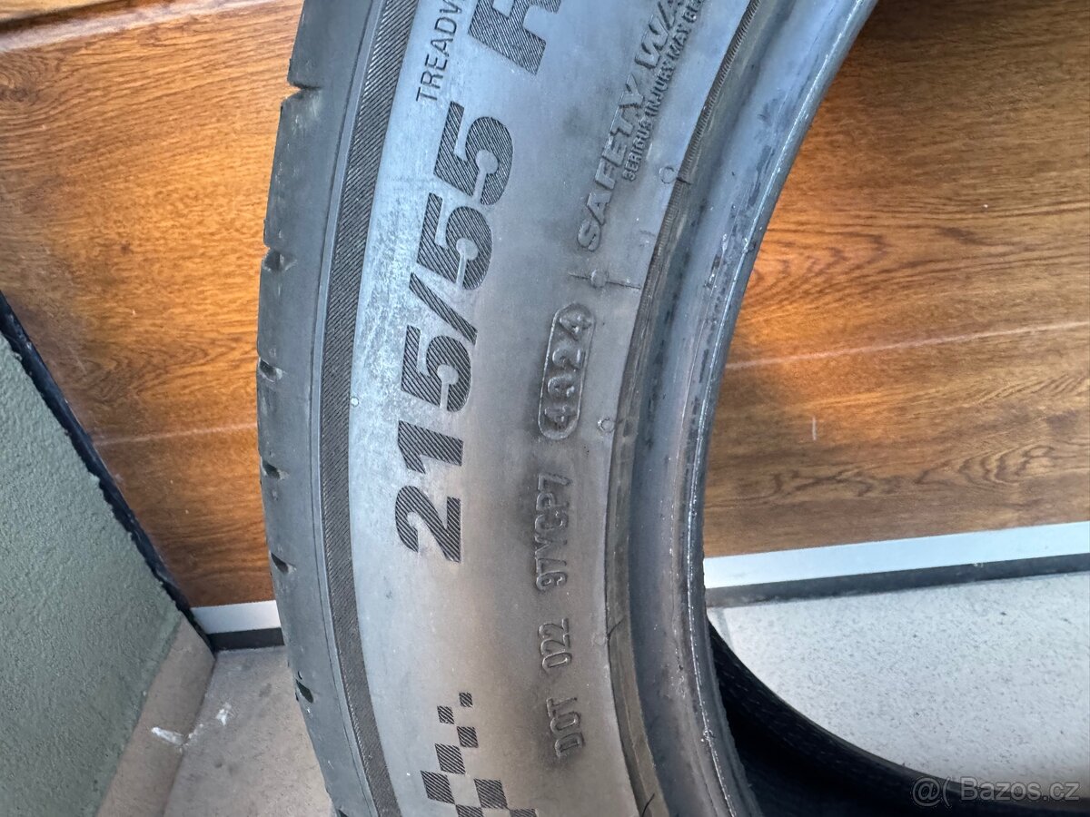 215 / 55 R18 99H Kumho letní - 4ks - 2