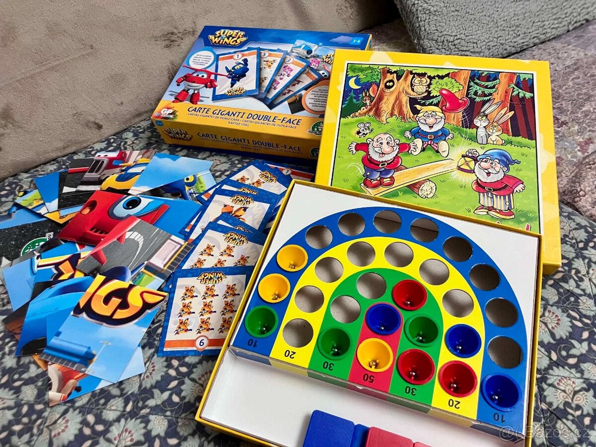 Deskové hry, puzzle, kniha - 2