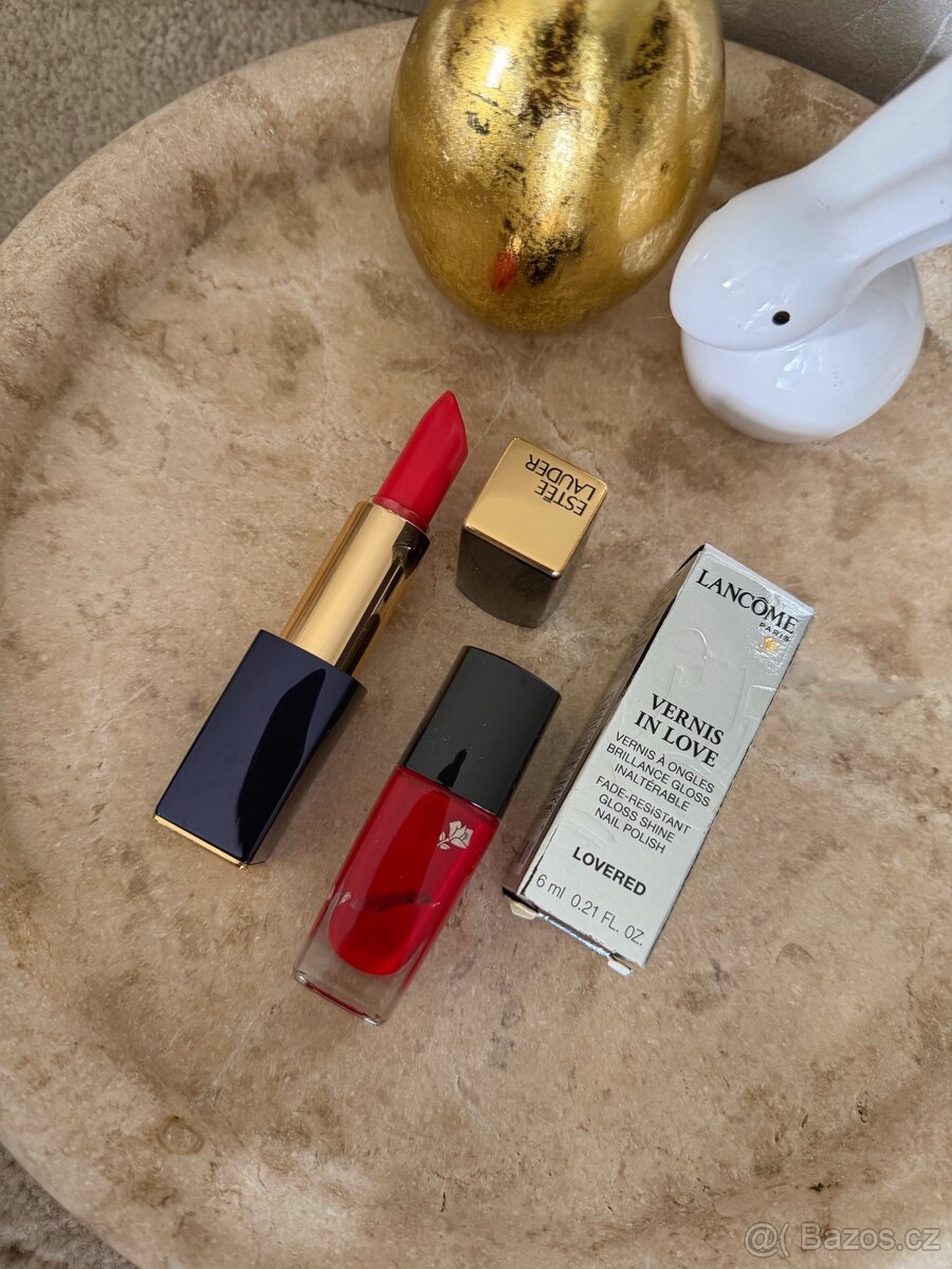 Rtěnka Estee Lauder + lak lancome - 2