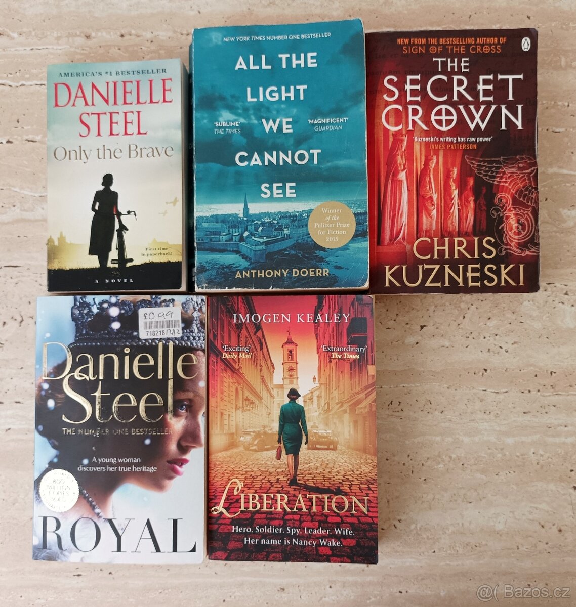 5 anglických knih, paperbacky - 2