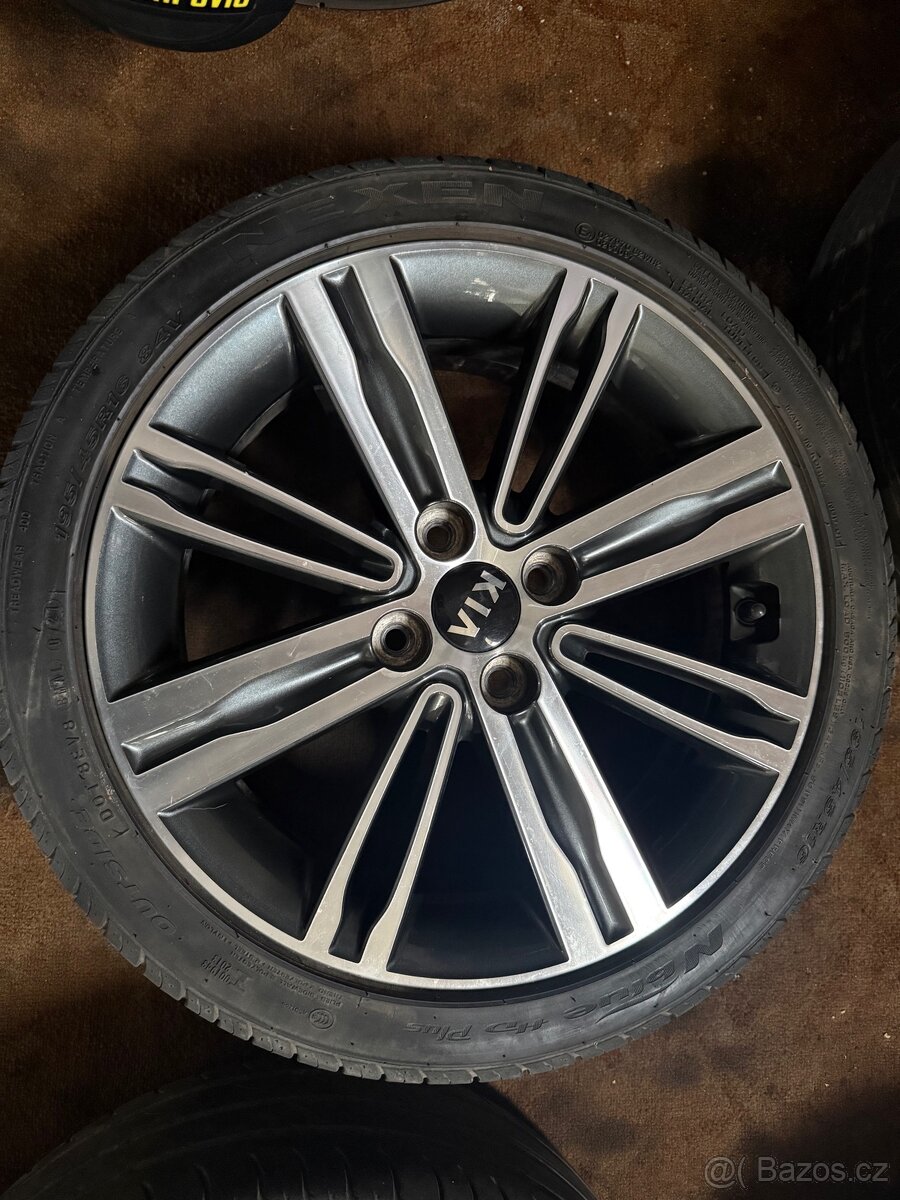 Kia alu kola 4x100 r16 195/45 - 2