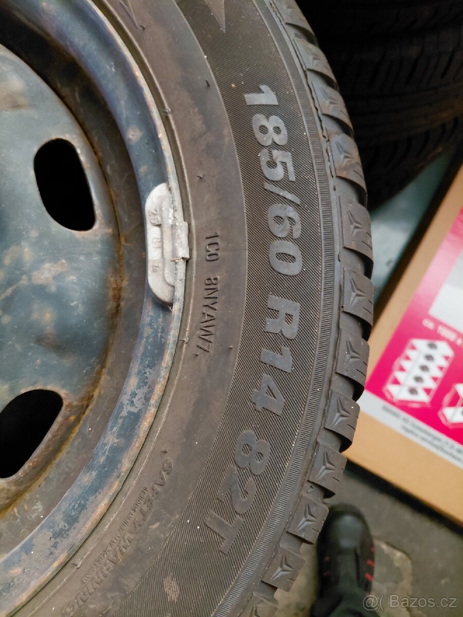 Zimní kola 185/60R14 - 2