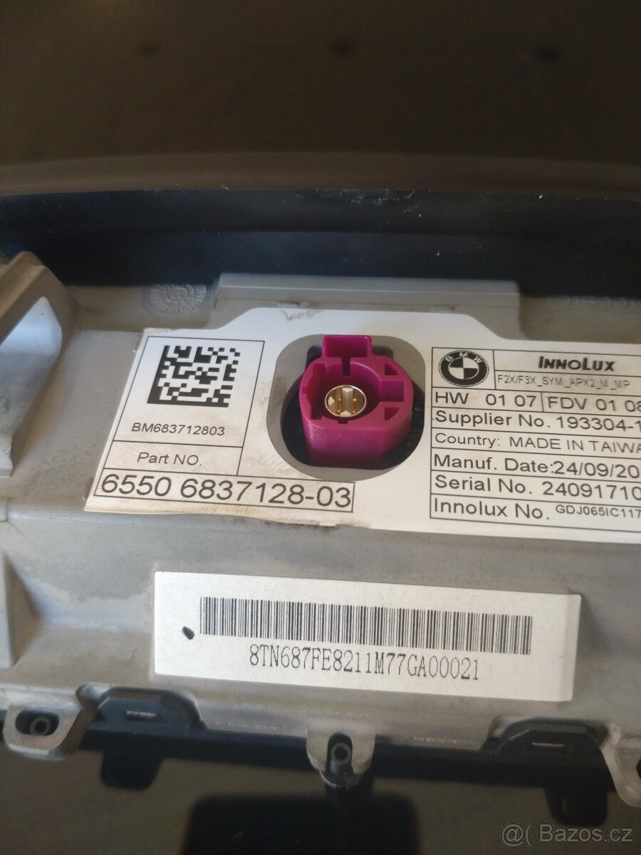Displej 6,5" na BMW F20/21 - 2