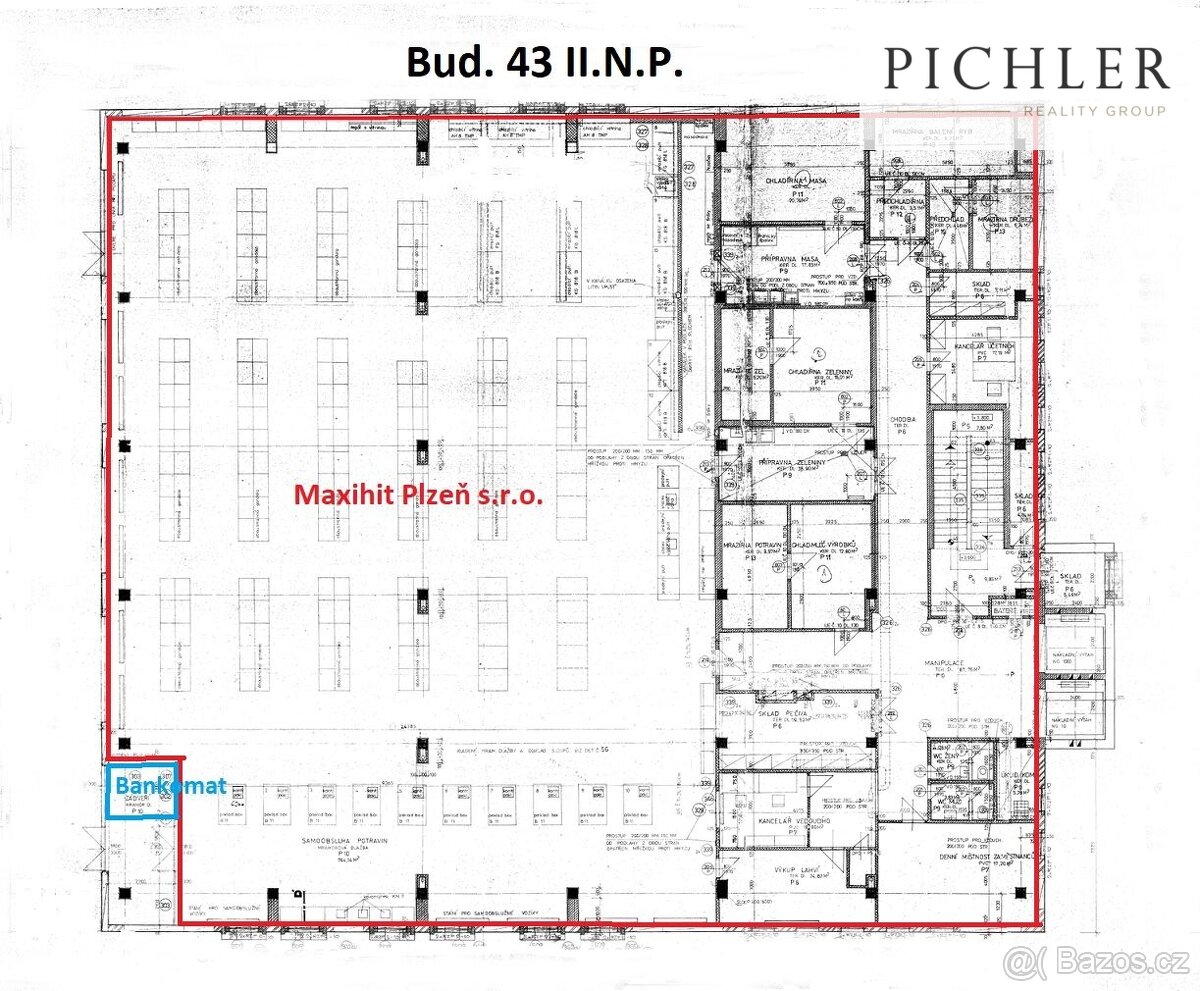 Pronájem obchodního prostoru 1146 m², Plzeň - Bolevec - 2