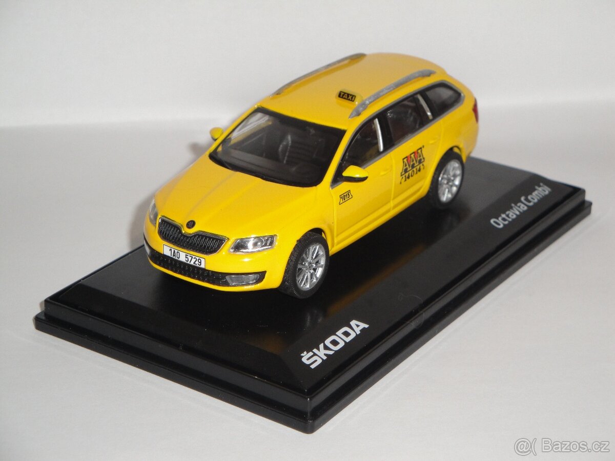 ABREX 1:43 ŠKODA Octavia AAA Taxi - 2