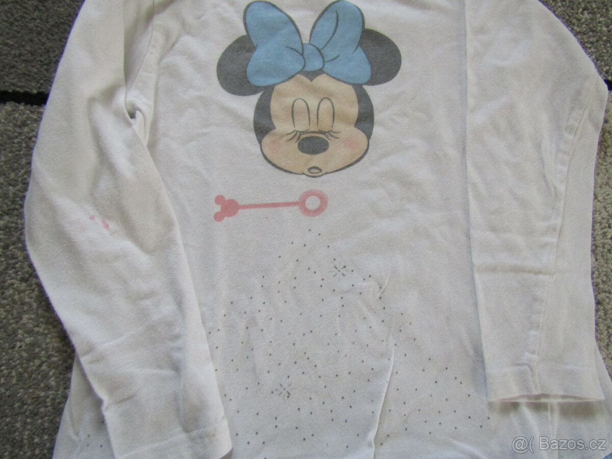 Bavlněné šaty zn.Disney Minnie Mouse vel.110/116 - 2