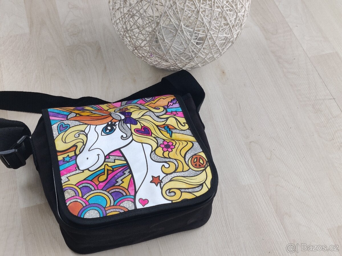 Taška, kabelka přes rameno pony jednorožec - 2