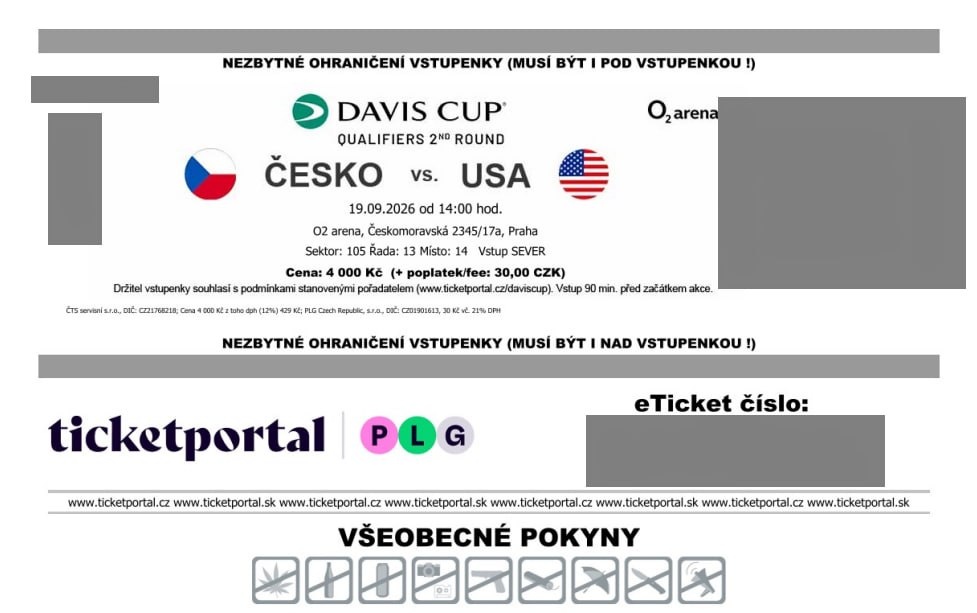 Davis Cup Praha 19.9. - 2