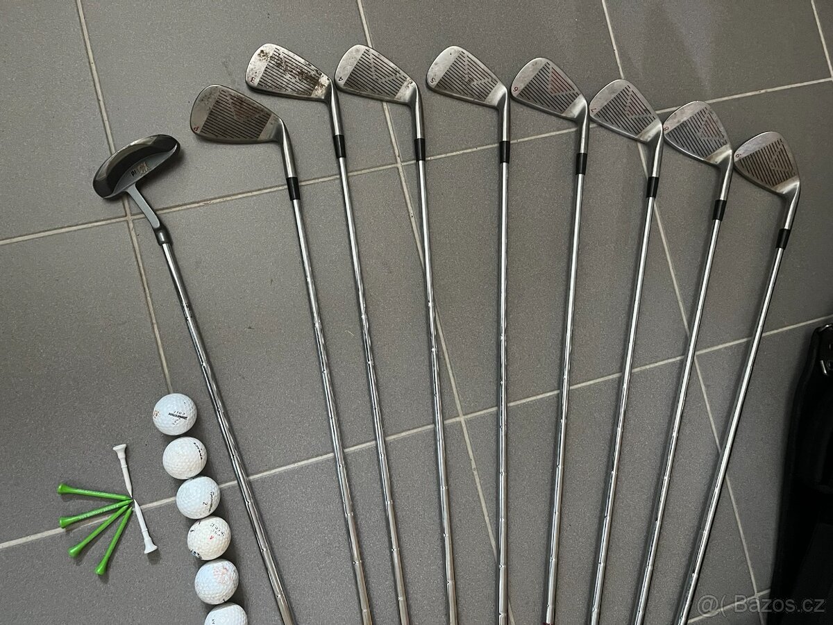golfové hole - sada + přepravní vak - 2