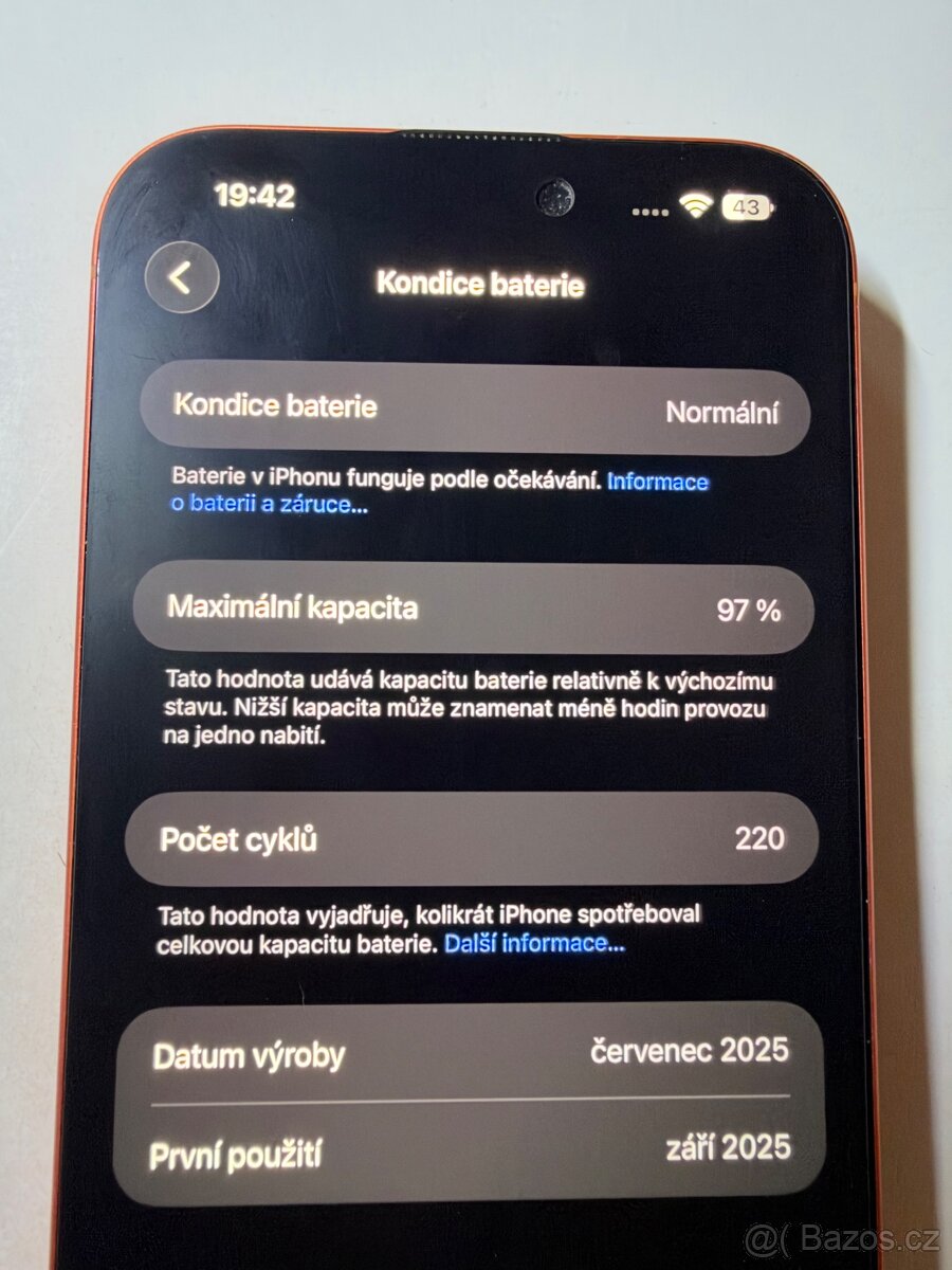 Prodám iPhone 17 Pro Max 1 TB - 2