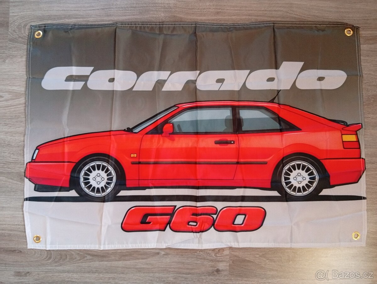 VW Corrado VR6, G60, 16V dekorácia na stenu - 2