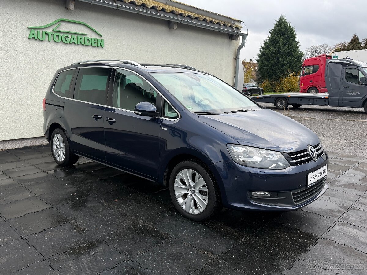 Volkswagen Sharan 2.0TDi 103kW 7míst, tažné, bi-xen, kamera - 2