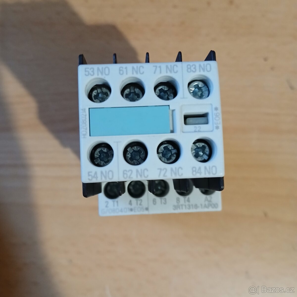 Stykač Siemens 3RT1316-1AP00 + pomocný modul 3RH1911-1FA22 - 2