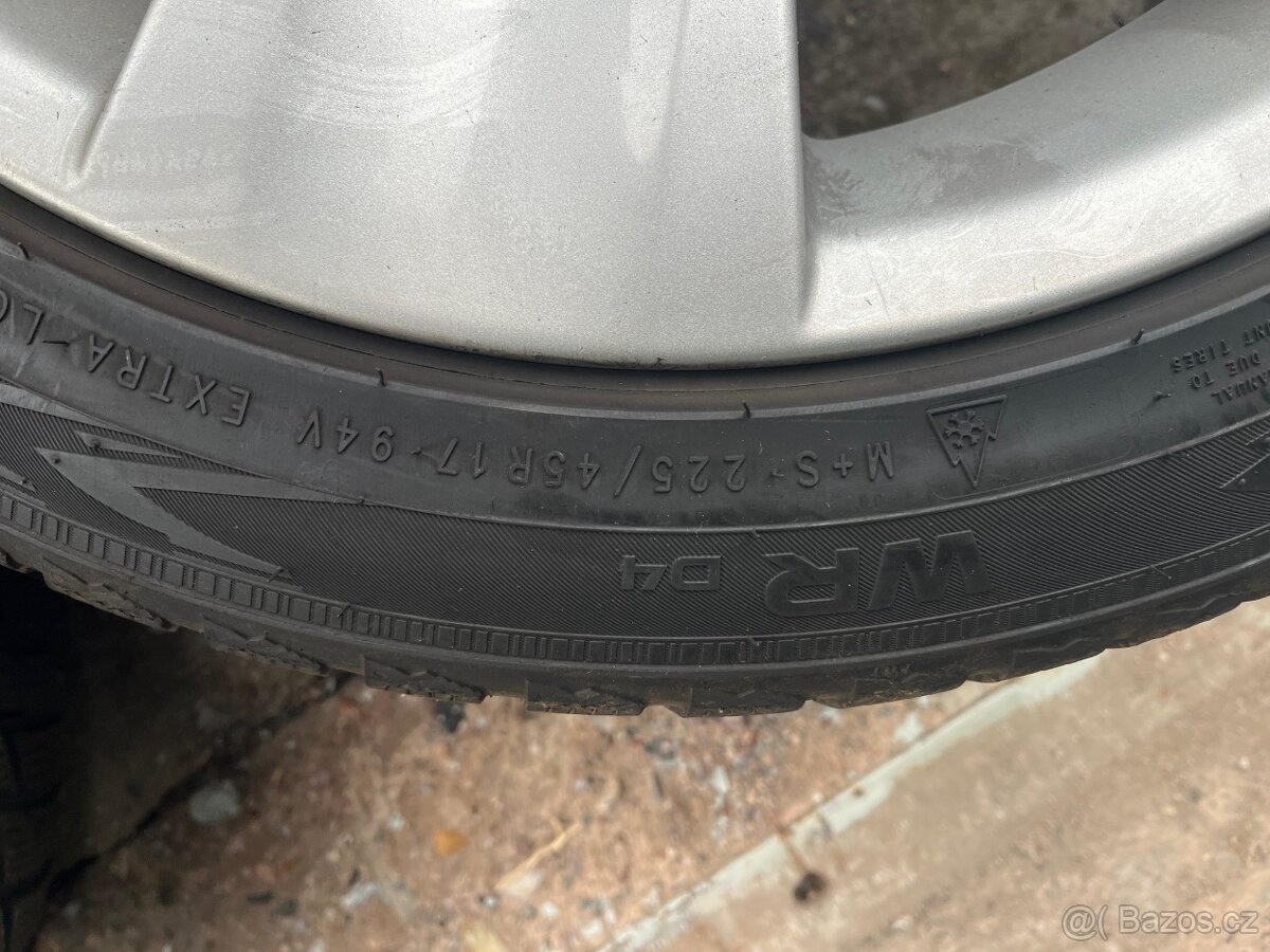 Kola BMW 225/45/R17 zimní cena za sadu 4 kol - 2