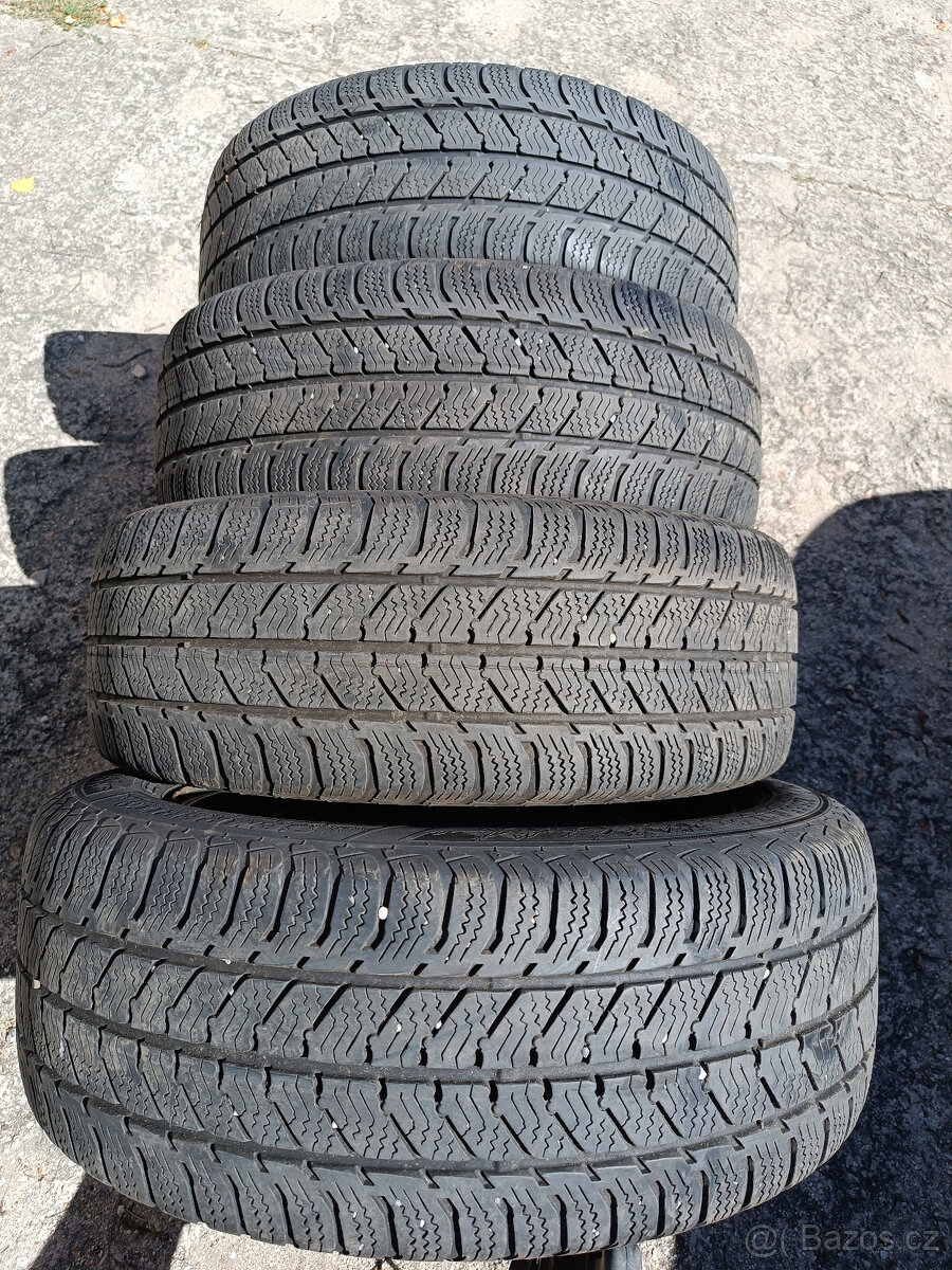 MB V / Vito - disky 6,5x17 et50 + čidla + zimní 225/55/17C - 2