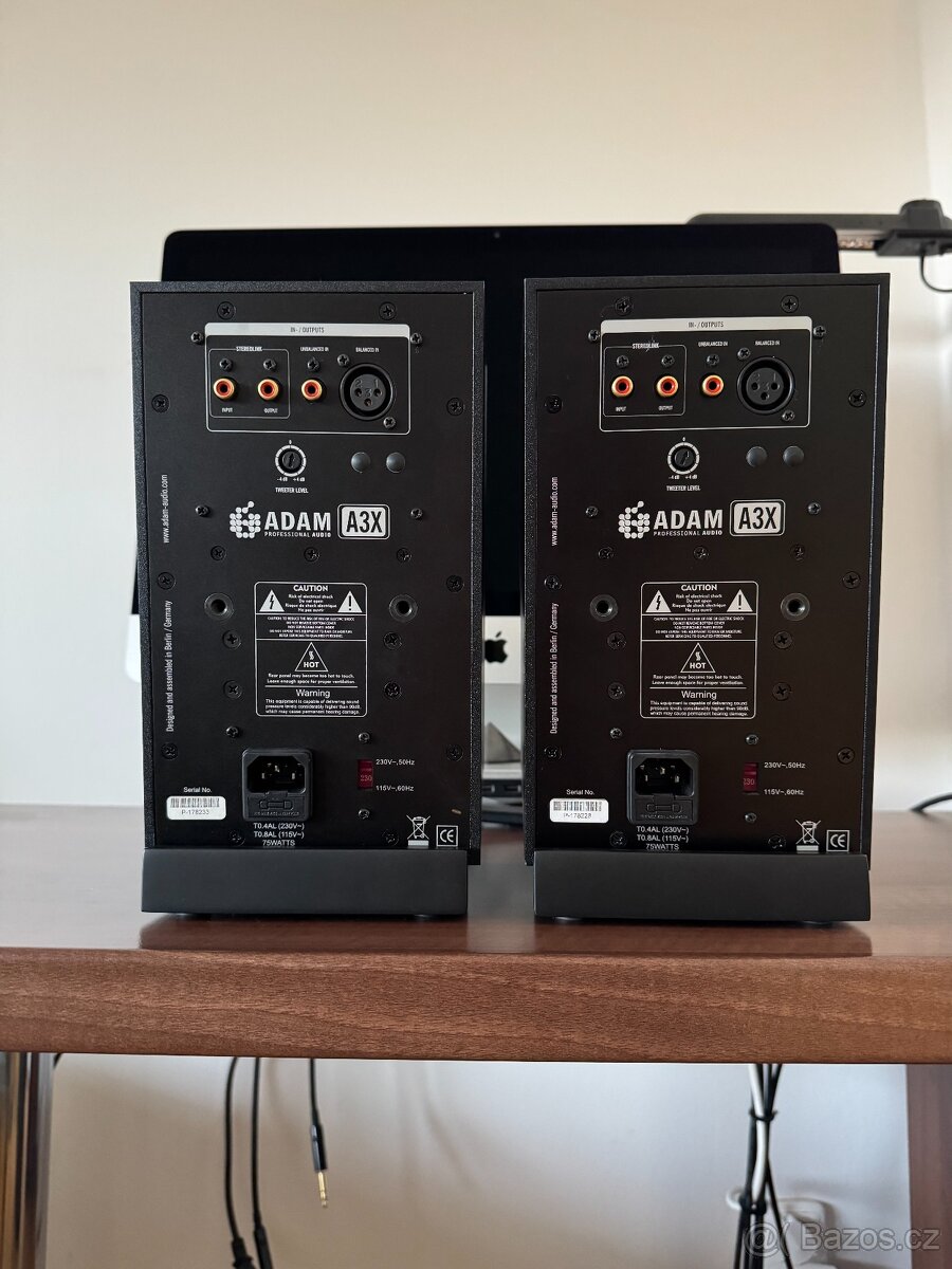 Studiové reproduktory ADAM Audio A3X + Sub7 - 2