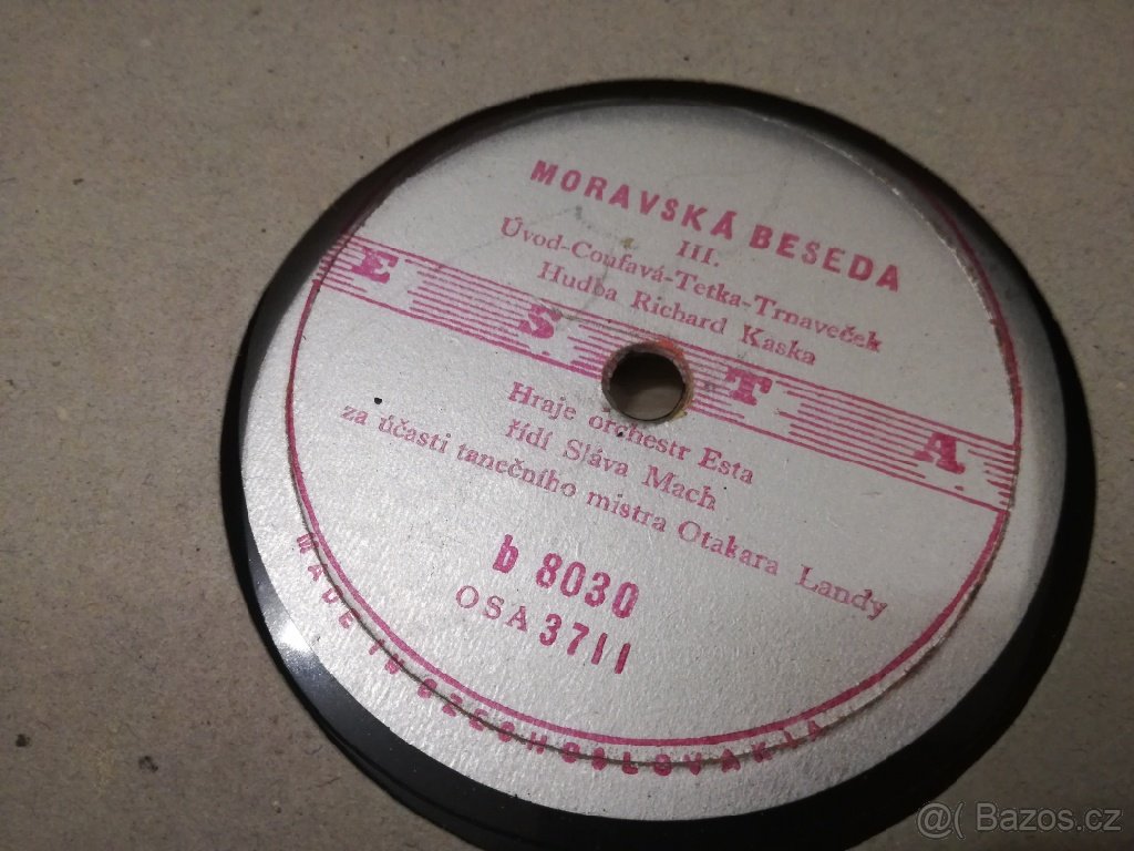 Hudební desky staré polka valčík - 2