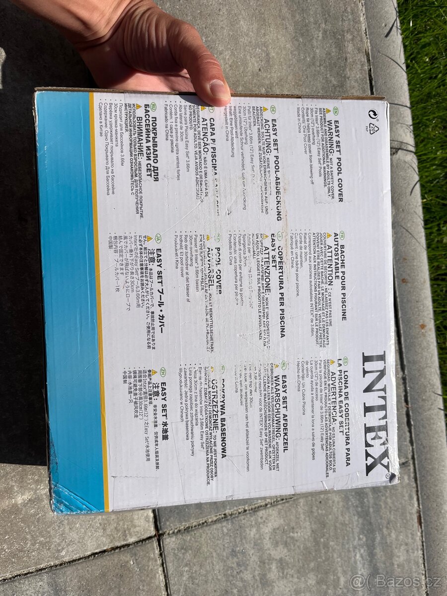 Intex krycí plachta na bazén Easy 3,66 m - 2