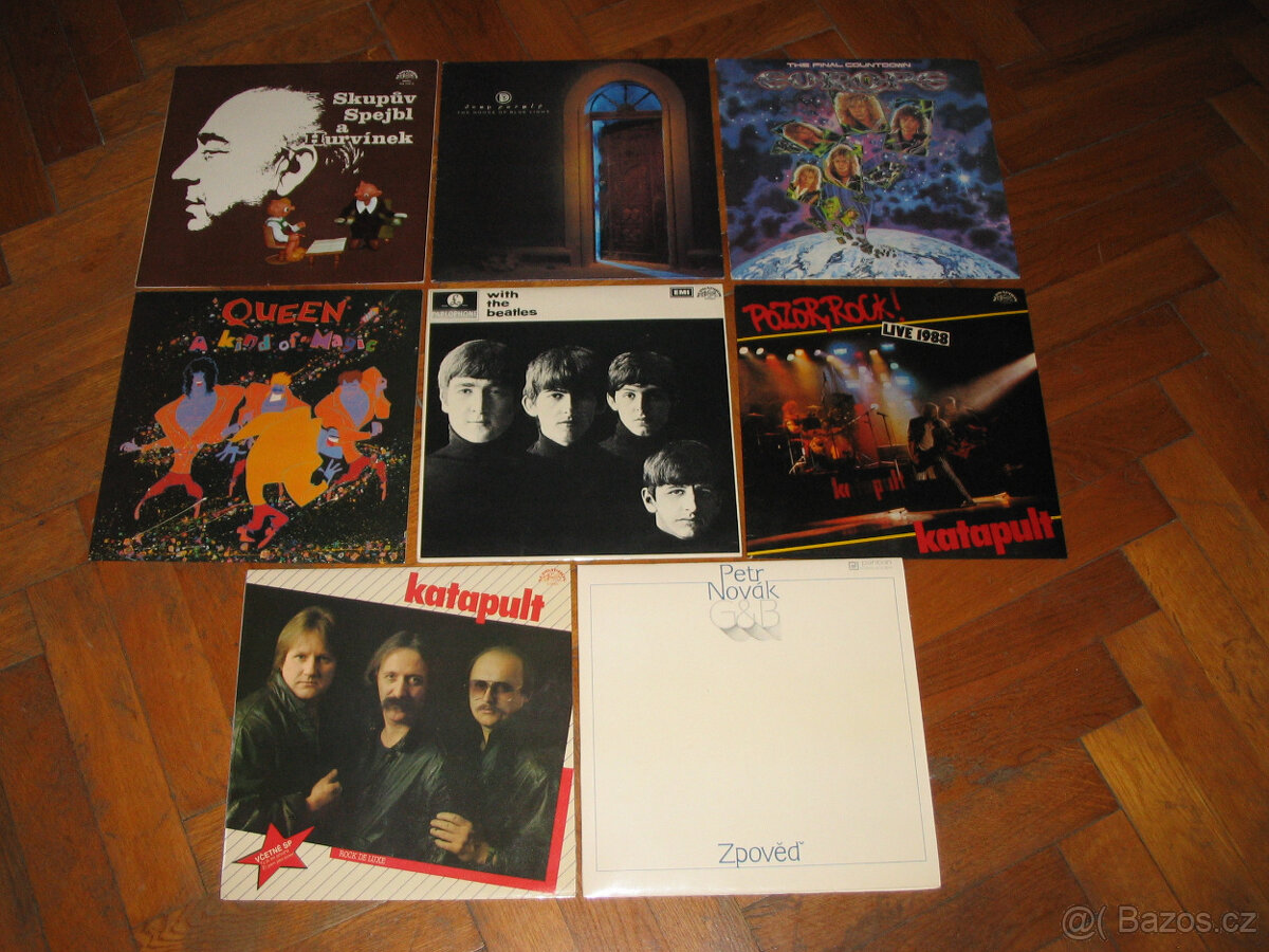 LP vinyly = Queen, Deep Purple, Europe, Katapult a další v s - 2