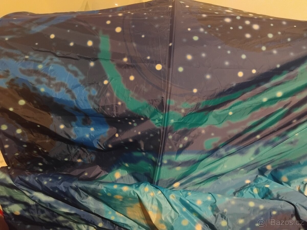 Baldachýn, vesmír/modrá - 2