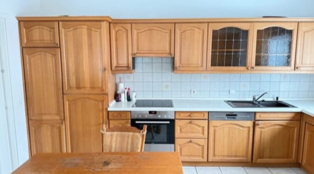 Dubová rustikální linka se sezením,6089 - 2