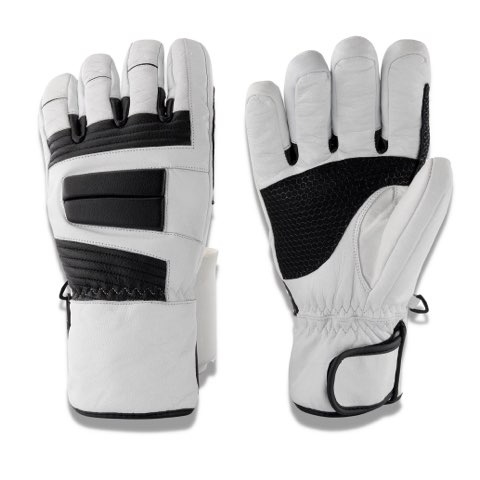 kožené lyžařské rukavice - 2