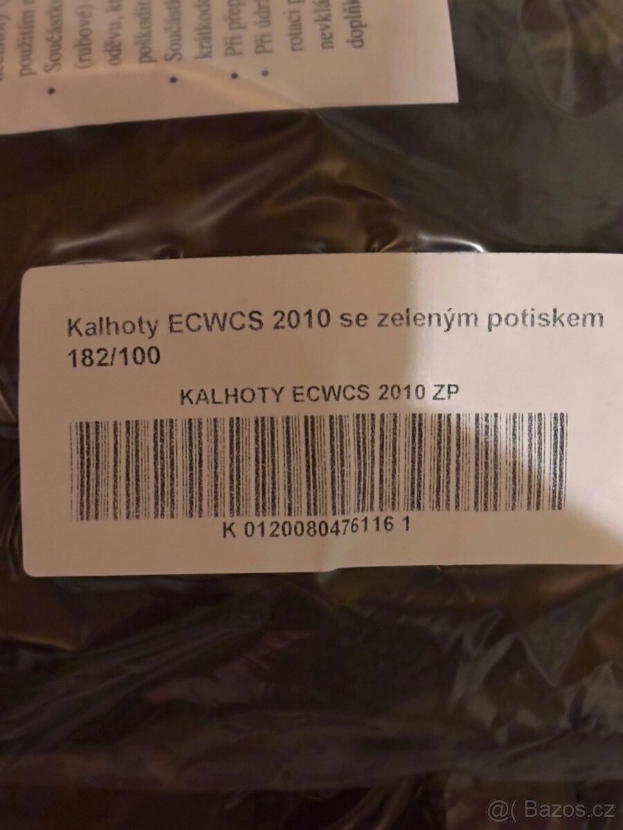 Ecwcs Ačr nový kalhoty ,kabat - 2