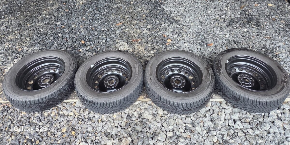 4x disk (5x112) zimní pneu 215/60 R16 - 2