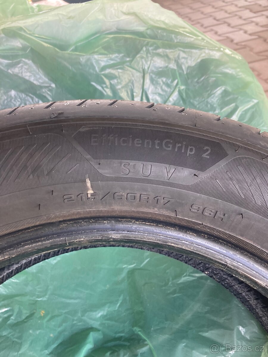 Pneumatiky Goodyear EFFI. GRIP TL 215/60/17, opel mokka - 2