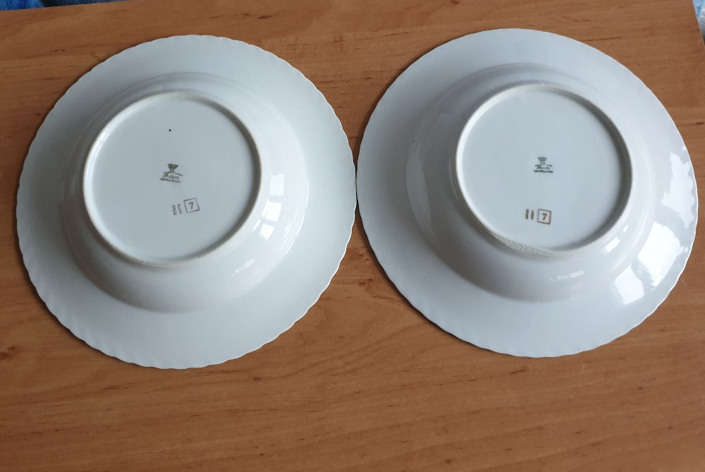 retro talíře Thun hluboké - 2