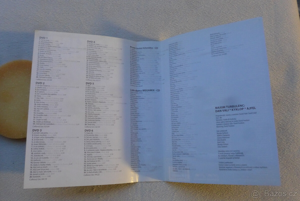 MAXIM TURBULENC Kolekce 6DVD +2CD - 2