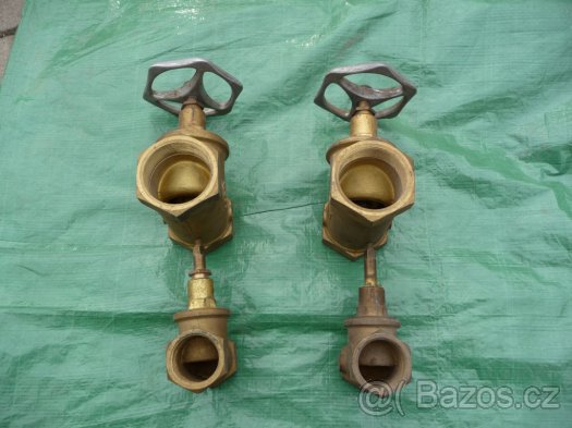 Mosazné uzavírací ventily přímé - 2