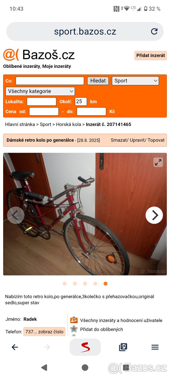 Retro kolo Weekend dámské - 2