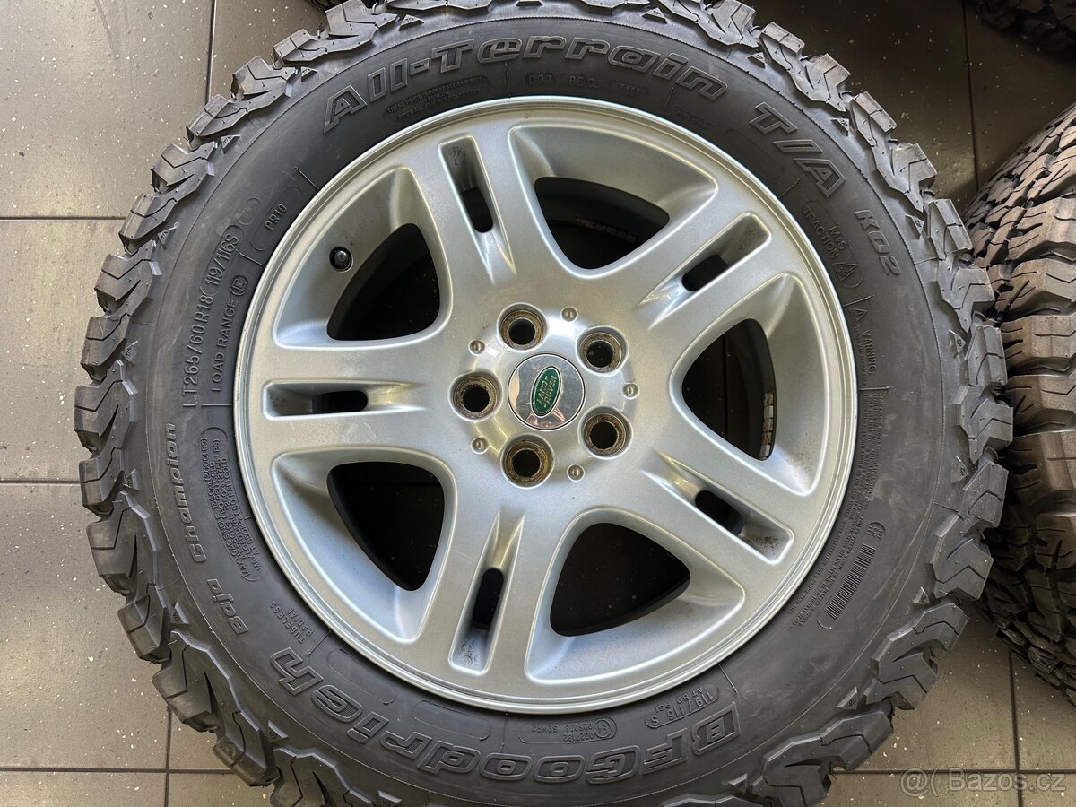 ALU Land Rover + pneu - 265/60 R18 - 2
