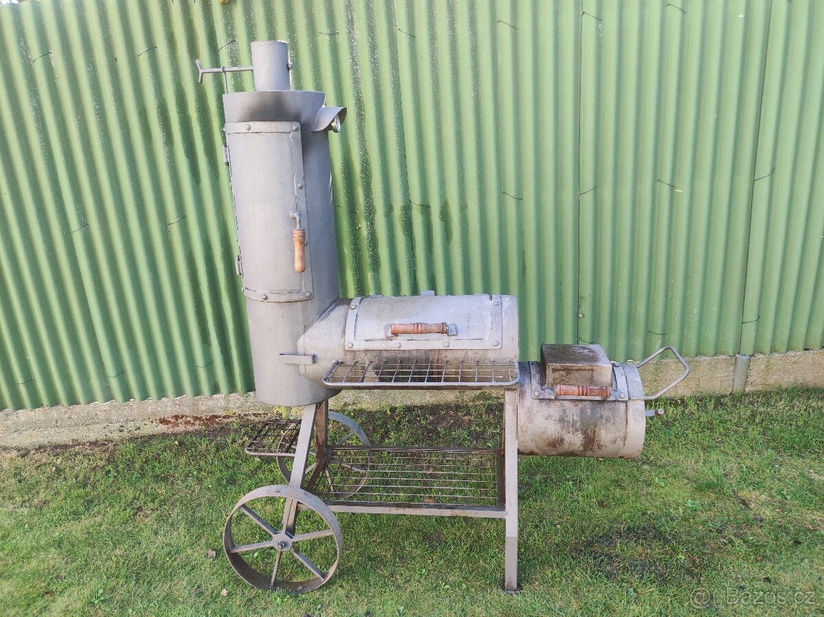 Zahradní gril Lokomotiva - 2