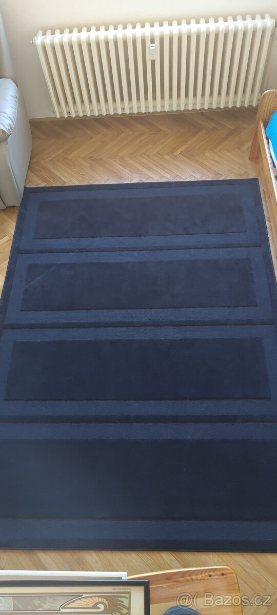 Modrý koberec 230 x 170 cm - 2