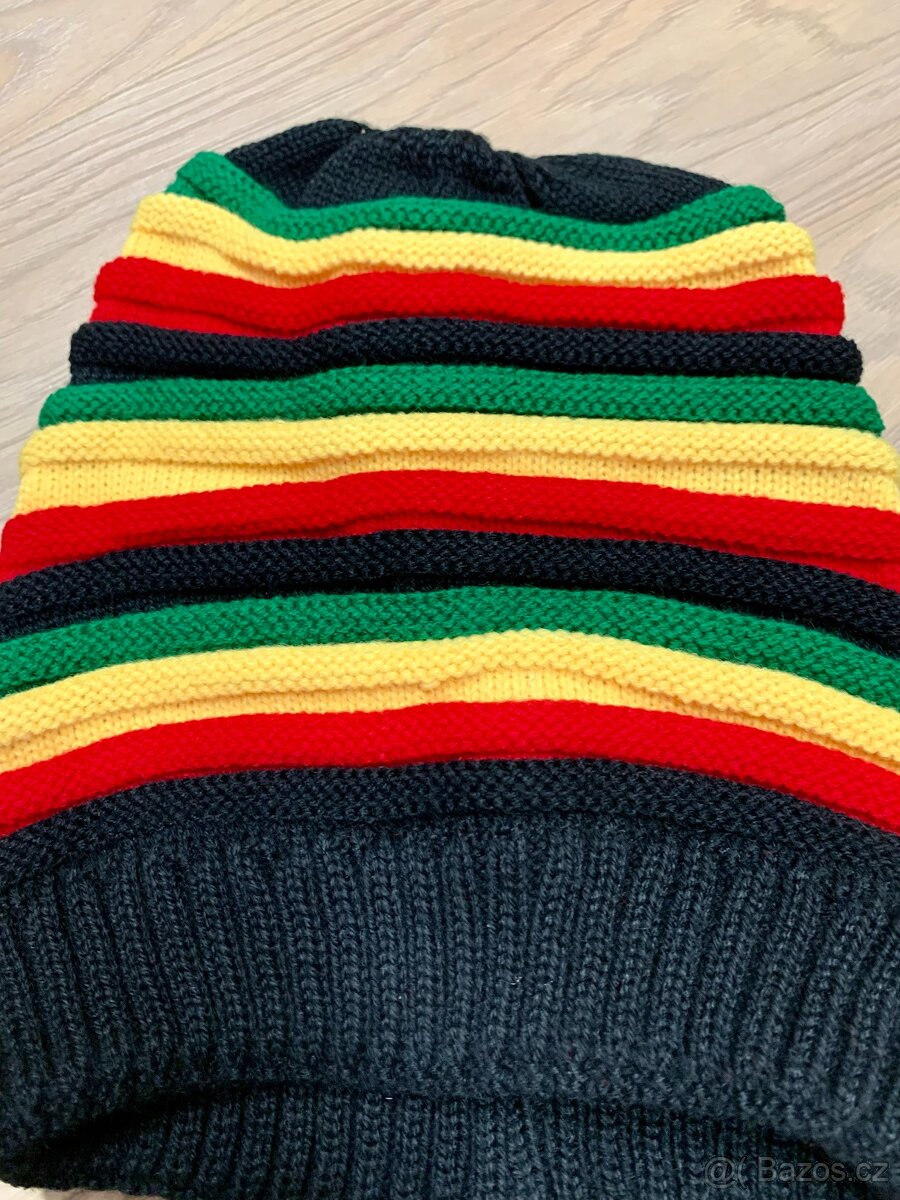 Prodám nové rasta čepice - 2